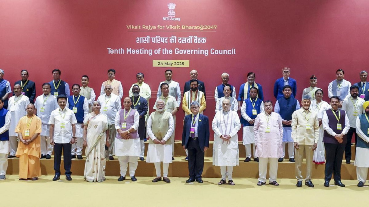NITI Aayog's 10th Governing Council Meet