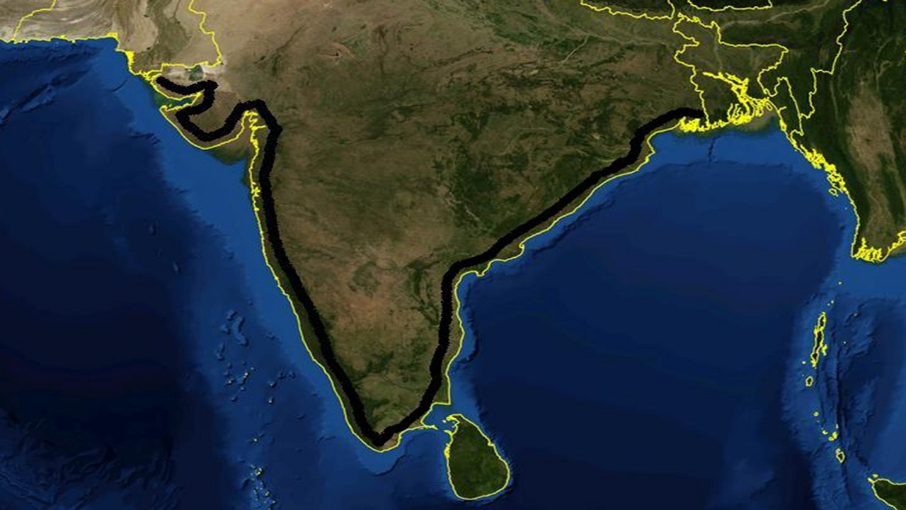 India’s Coastline Recalculated