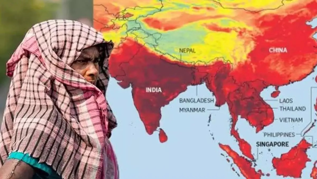 India experienced heatwaves