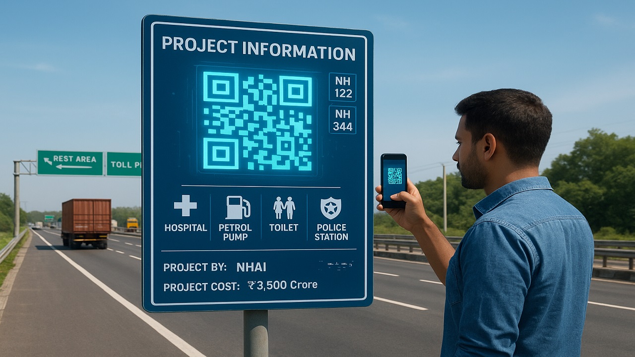 Empowering Commuters: QR Codes for Highway Projects | Akka IAS