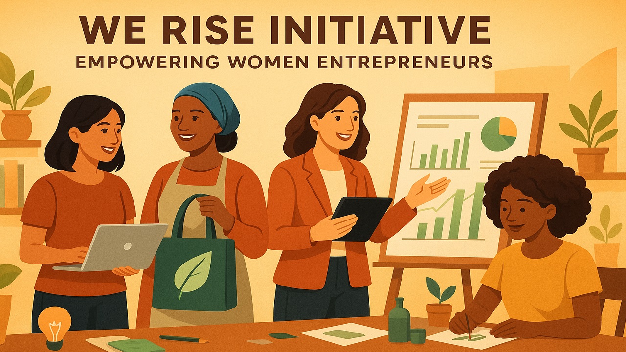 We Rise Initiative: Empowering Women Entrepreneurs Globally | Akka IAS
