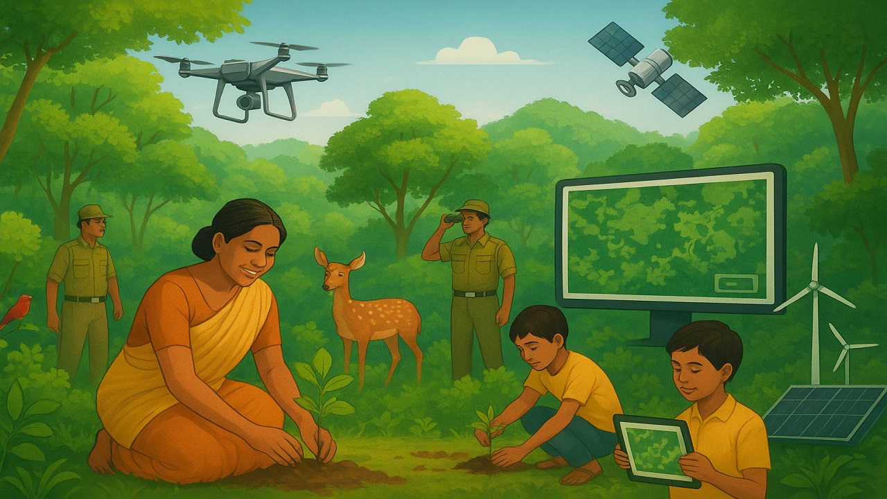 India’s Forest Gains: Policy, Technology, and Community in Action ...